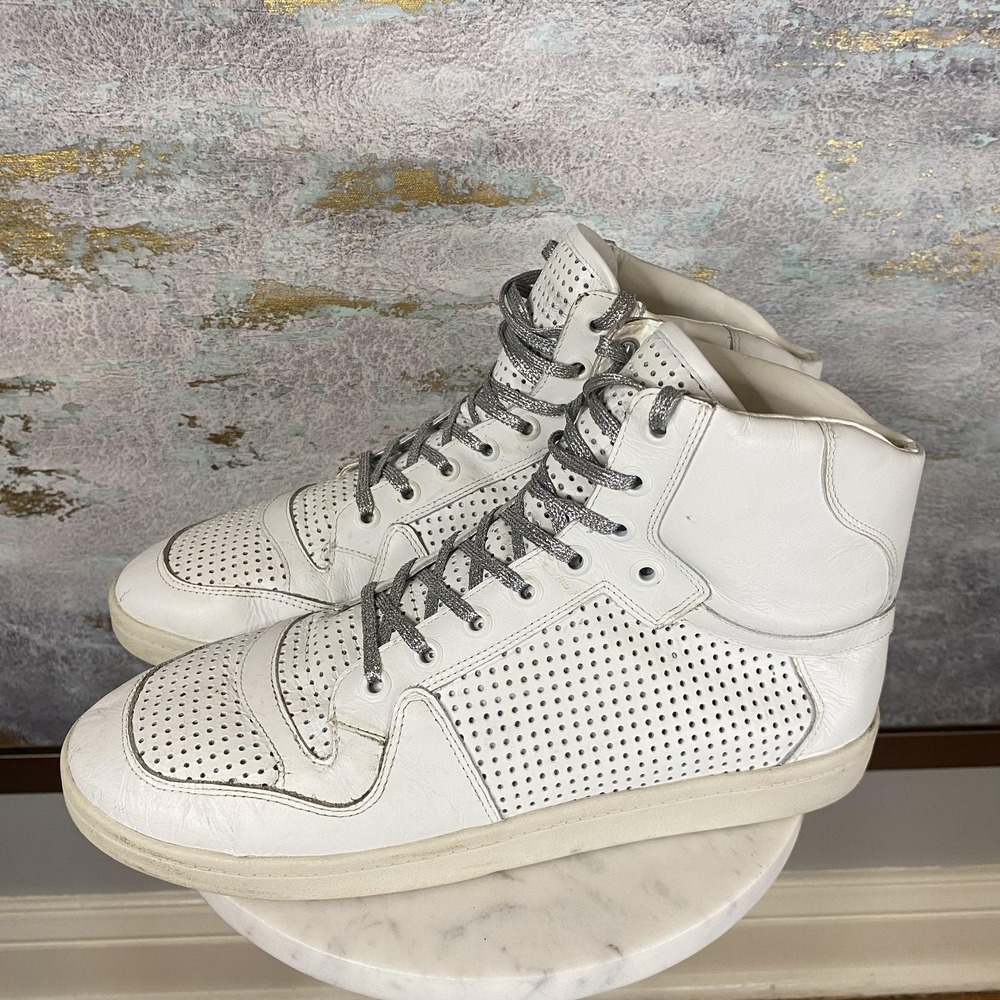 Matisse Girl Crush Shoes Womens Size 10 White Leather High Top Casual Sneakers - Picture 1 of 10